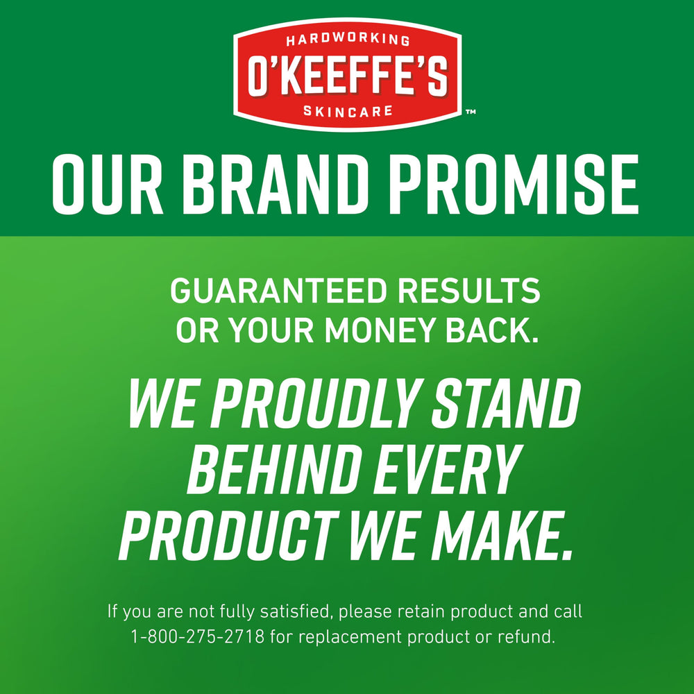 O'Keeffe's paired with Working Hands cream showing brand trust and synergy