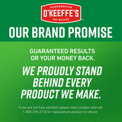 O'Keeffe's Lip Repair cherry tube open showing balm and quick relief