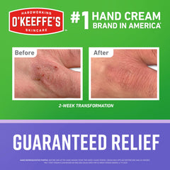 Two O'Keeffe's 3 oz tubes stacked, offering convenience and value