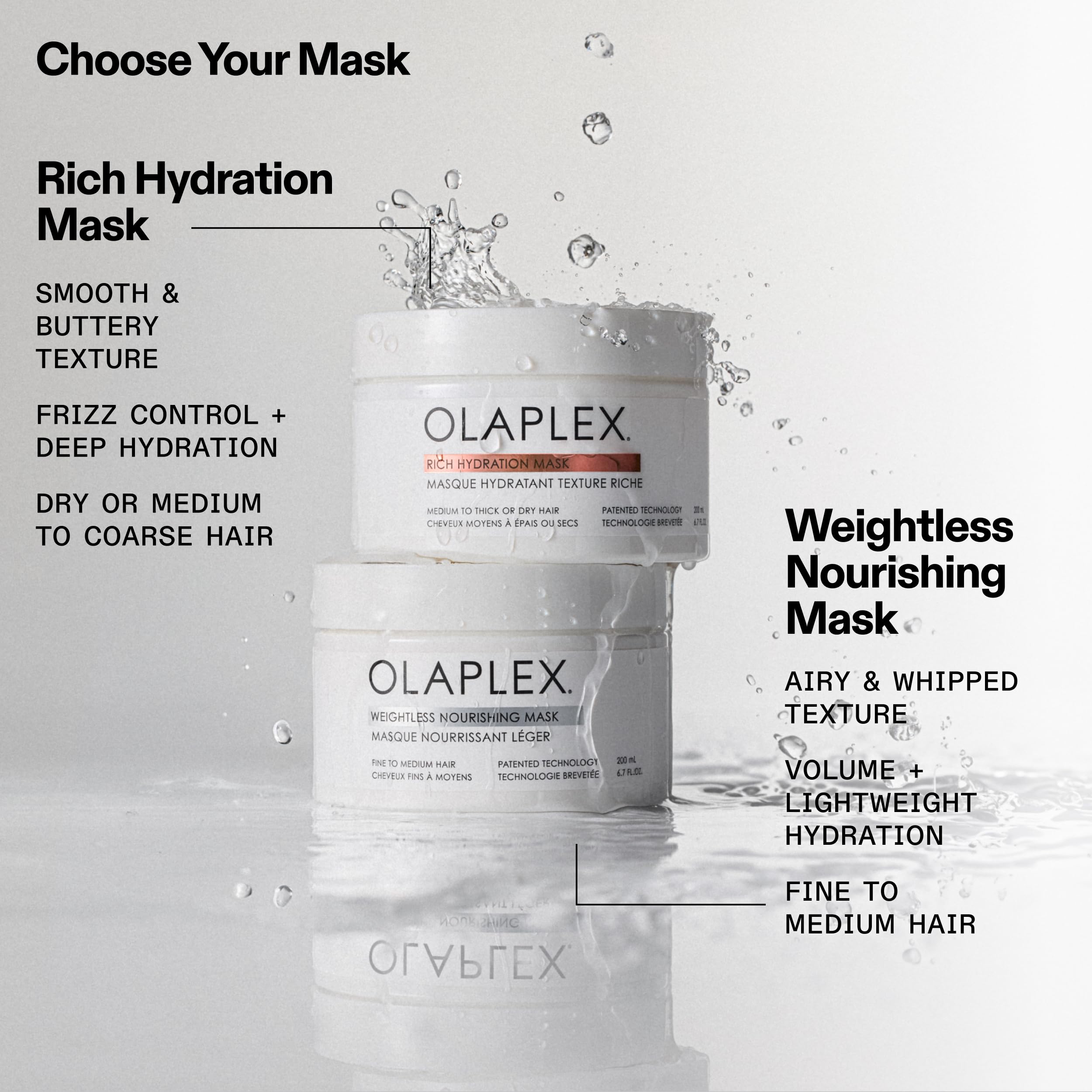 Olaplex result on fine to medium hair showing lightweight volume benefit