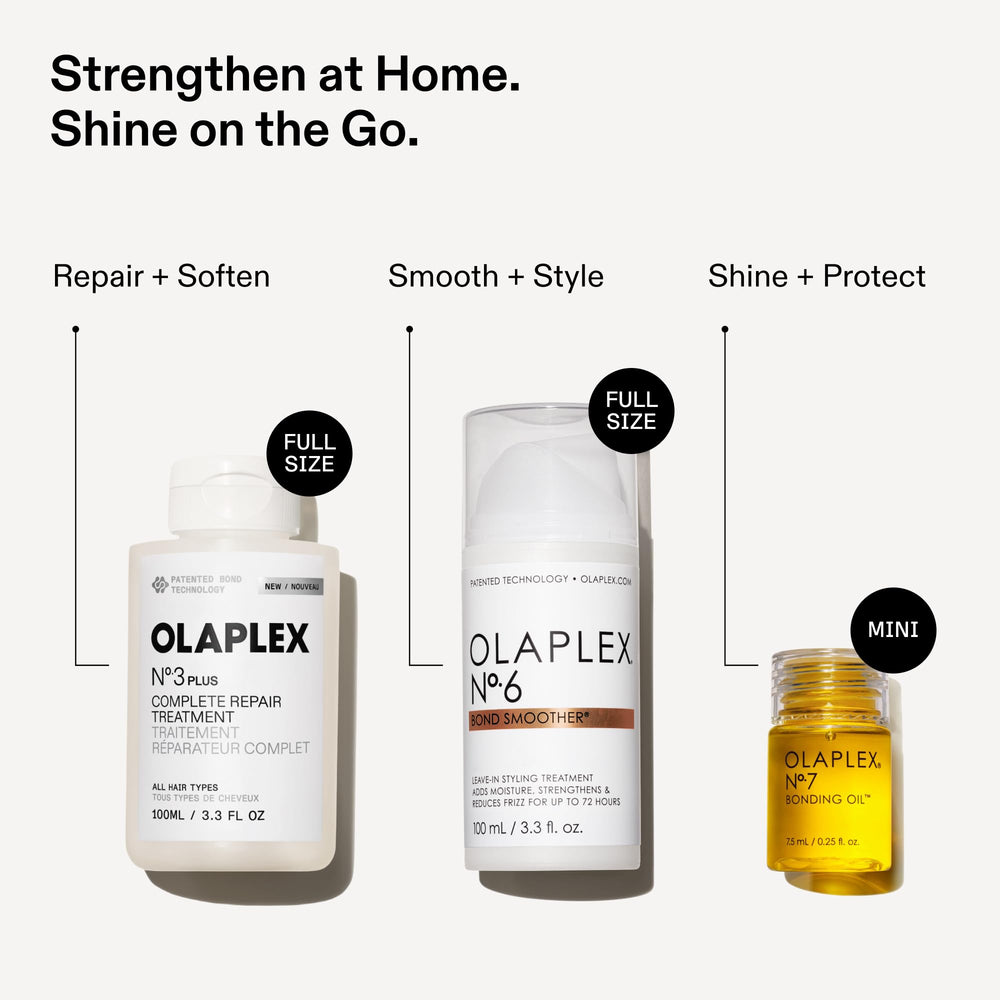Olaplex N°.3PLUS close-up texture demonstrating concentrated repair