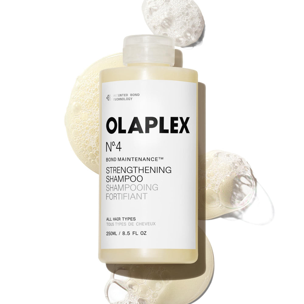 Olaplex N°.4 front bottle shot showing clean packaging and volume benefit