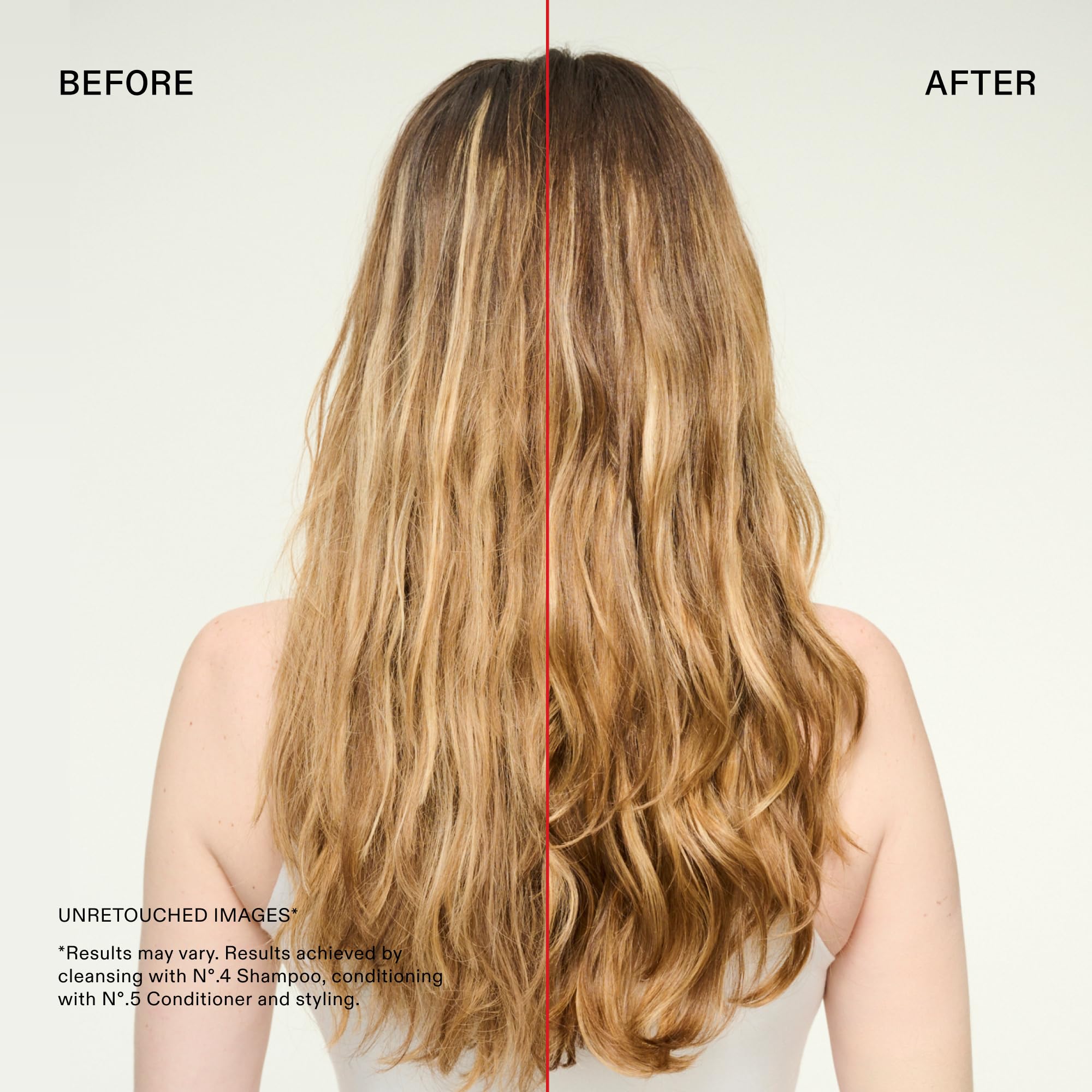 Olaplex N°.4 paired with N°.3 and N°.5 showing system-strength benefits