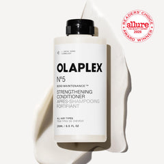 Olaplex back label close-up listing ingredients and directions