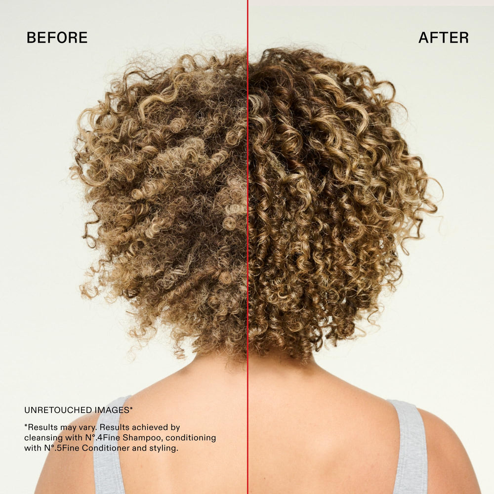 Olaplex N°.5FINE on bath shelf lifestyle suggesting daily routine benefit