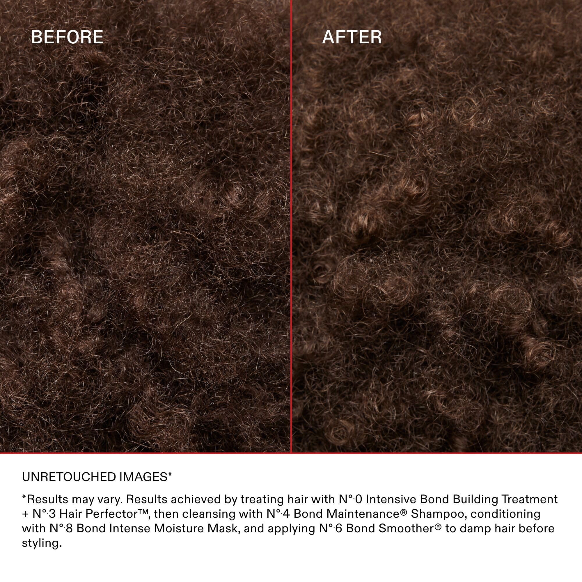 Olaplex N°.0 concentrated serum stream texture demonstrating smooth, penetrative formula