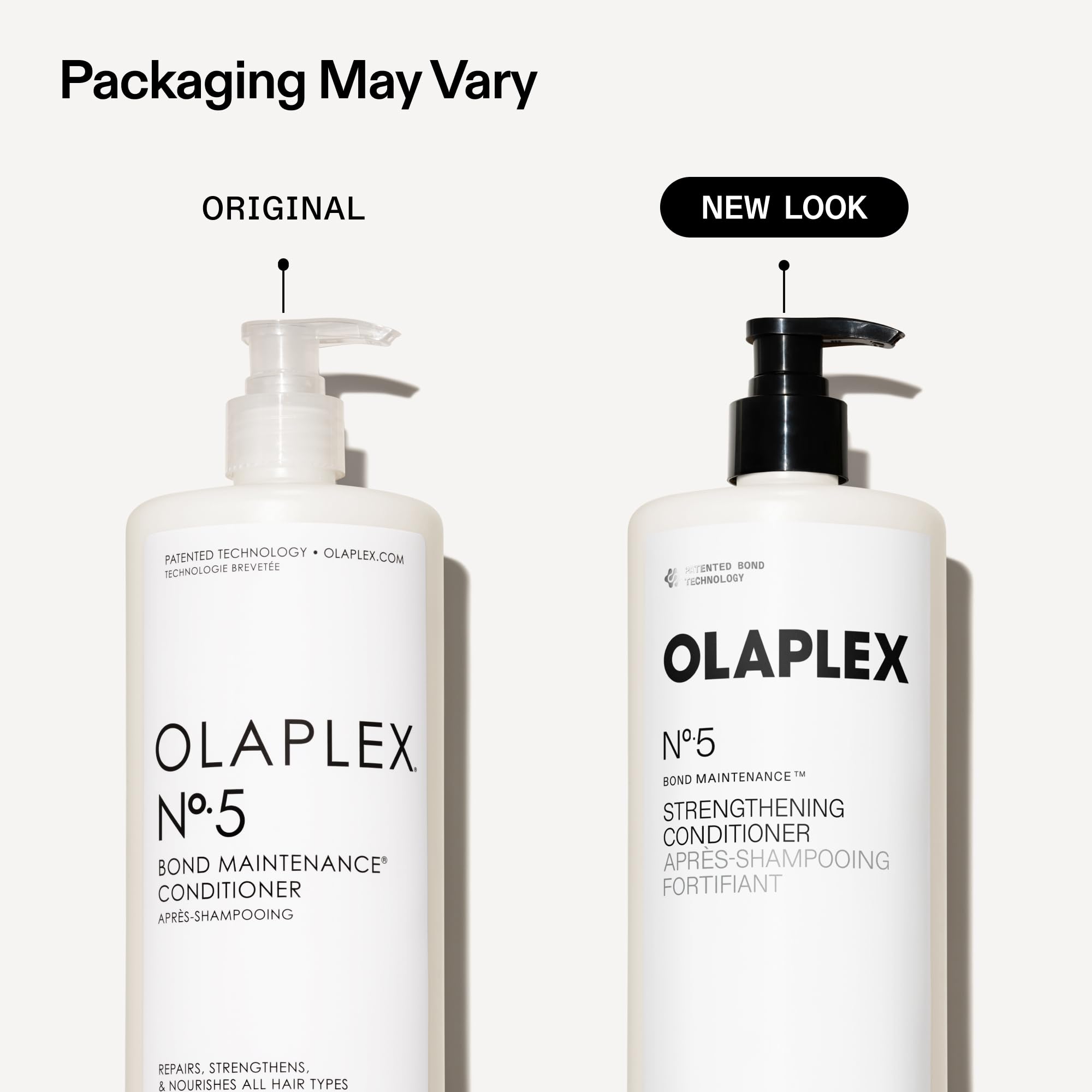 Close up of Olaplex No.5 creamy conditioner texture demonstrating concentrated formula benefit