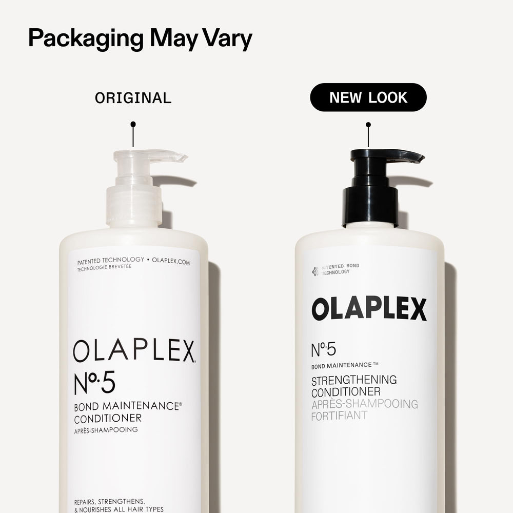 Close up of Olaplex No.5 creamy conditioner texture demonstrating concentrated formula benefit