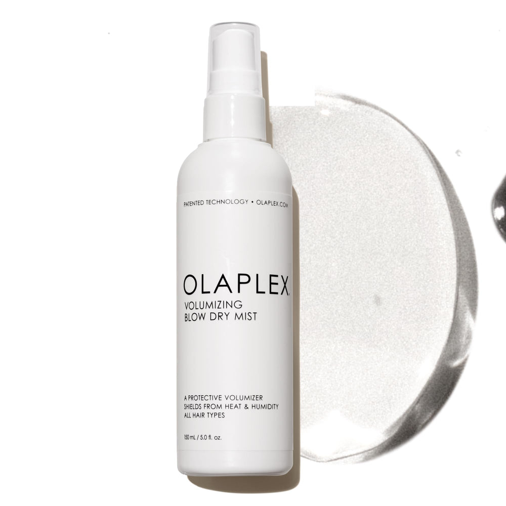 Olaplex front bottle shot showing product and volume benefits
