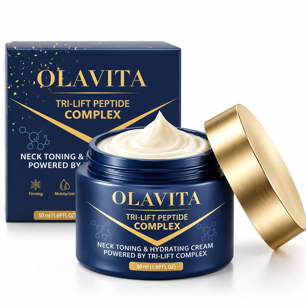 OLAVITA jar front view showing clean packaging and clear product benefit