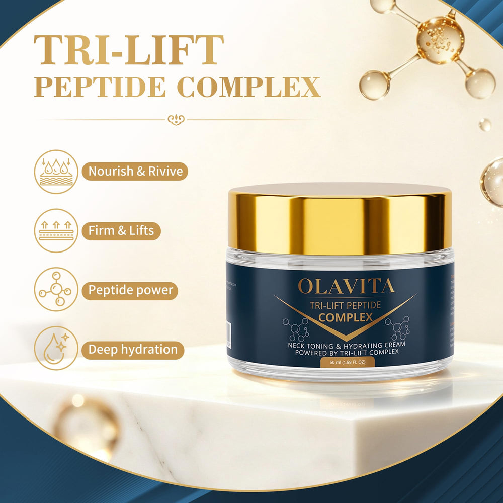 Olavita Liquid cream texture closeup, hydrating and fast absorbing