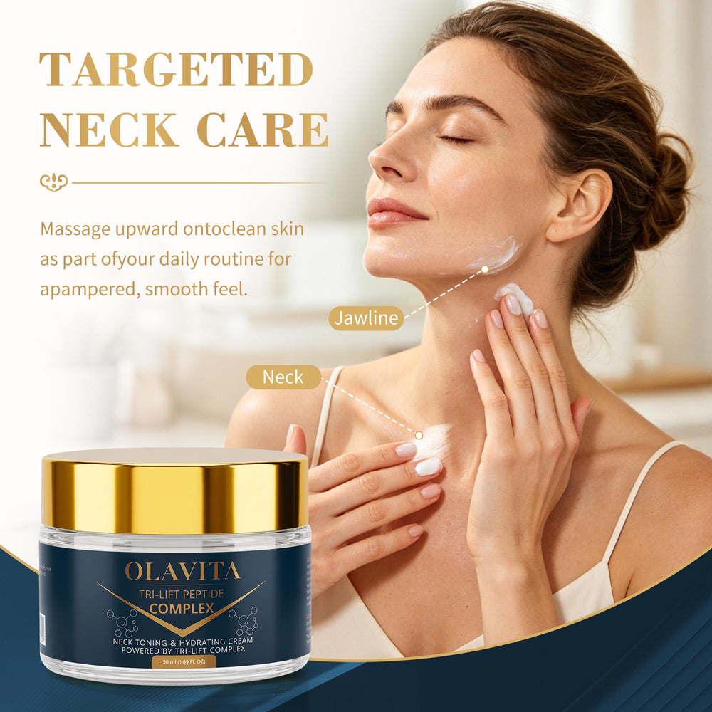 Olavita Liquid pearl-sized amount on fingertip for correct dosage