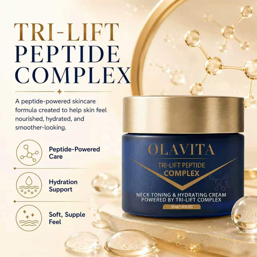 OLAVITA open jar close-up displaying silky cream texture and hydrating finish