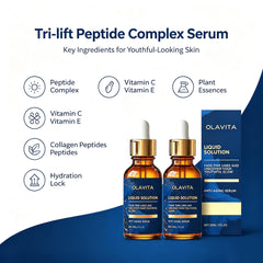 OLAVITA pump dispense close-up highlighting controlled, mess-free application