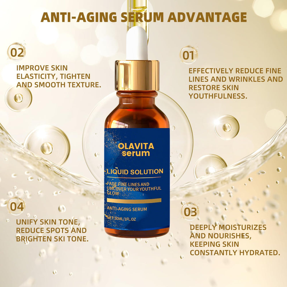 Olavita bottle beside ruler showing compact travel-friendly size
