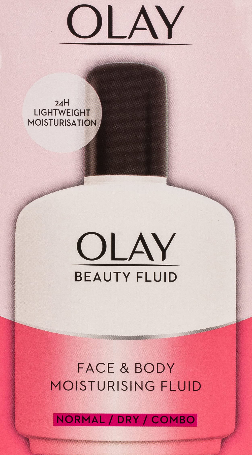 Olay pump top detail for easy dispensing and controlled application