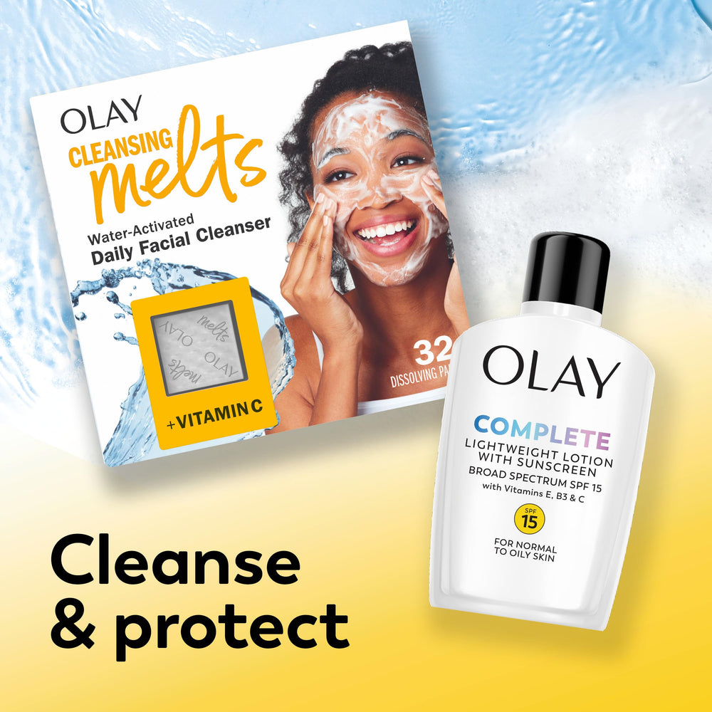 Olay two-pack boxed set for value and backup supply benefit
