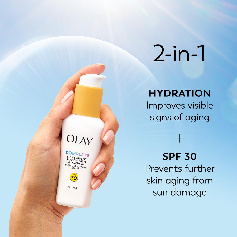 Olay applied under makeup for smooth base and protection