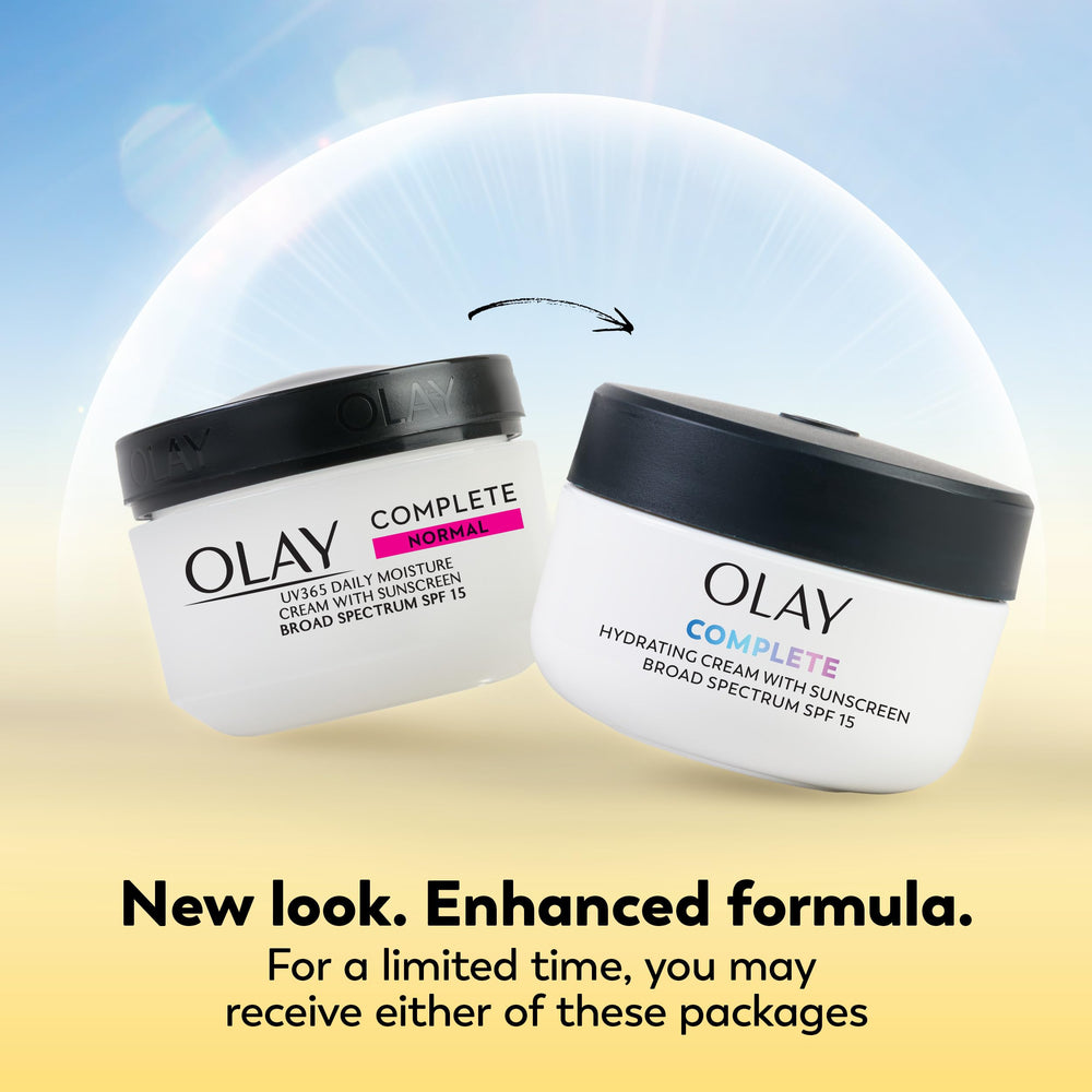 Olay close-up cream texture highlighting lightweight, non-greasy feel