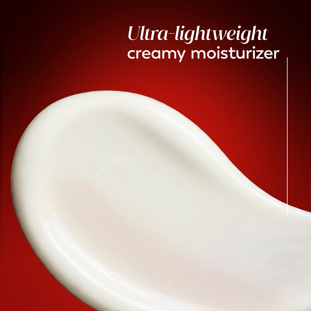 Olay peptide ingredient visual emphasizing firming and plumping properties