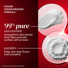 Olay jar open top showing cream to indicate easy scoop and hydration