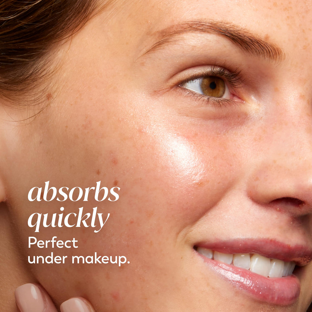 Olay cream shown in morning and evening settings illustrating day-night routine benefit