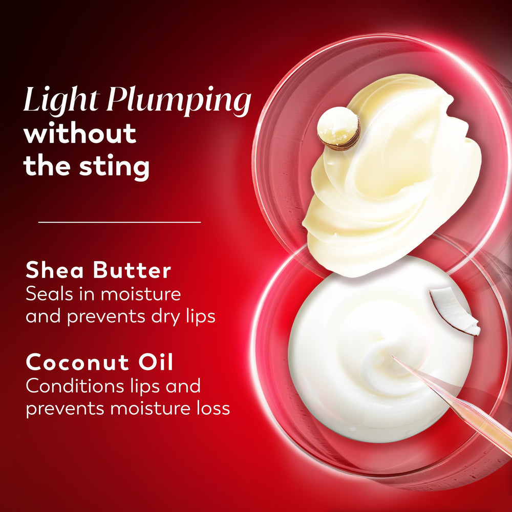 Olay ingredients shea butter and coconut oil highlighting nourishment