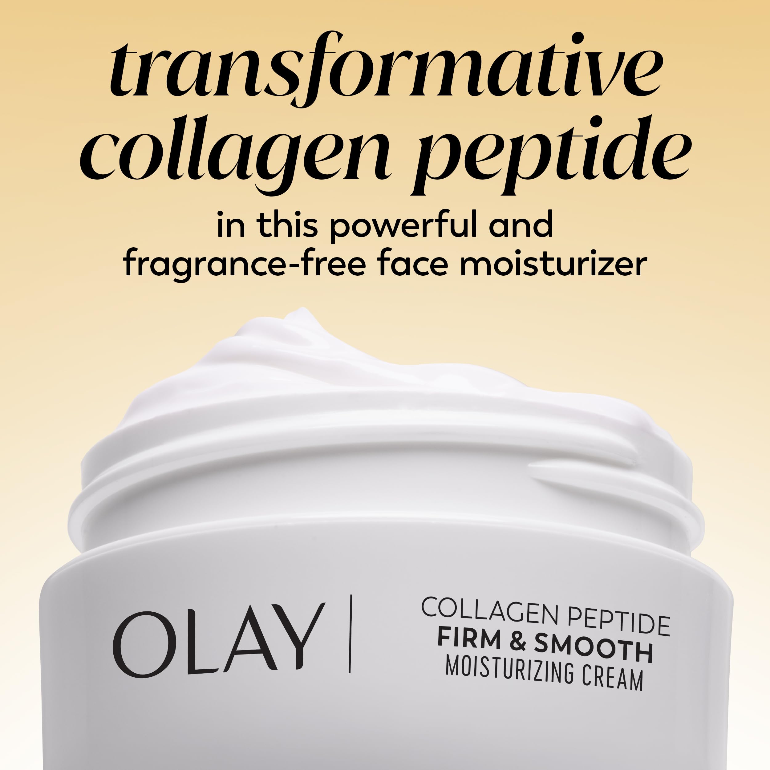 Olay product beside bed at night, suggests complementary evening application