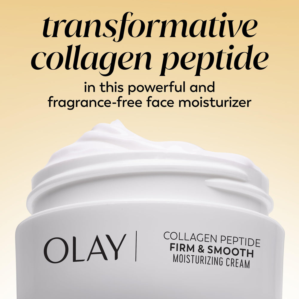Olay product beside bed at night, suggests complementary evening application