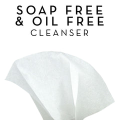 Olay cloth texture close-up highlighting exfoliating weave for gentle smoothing
