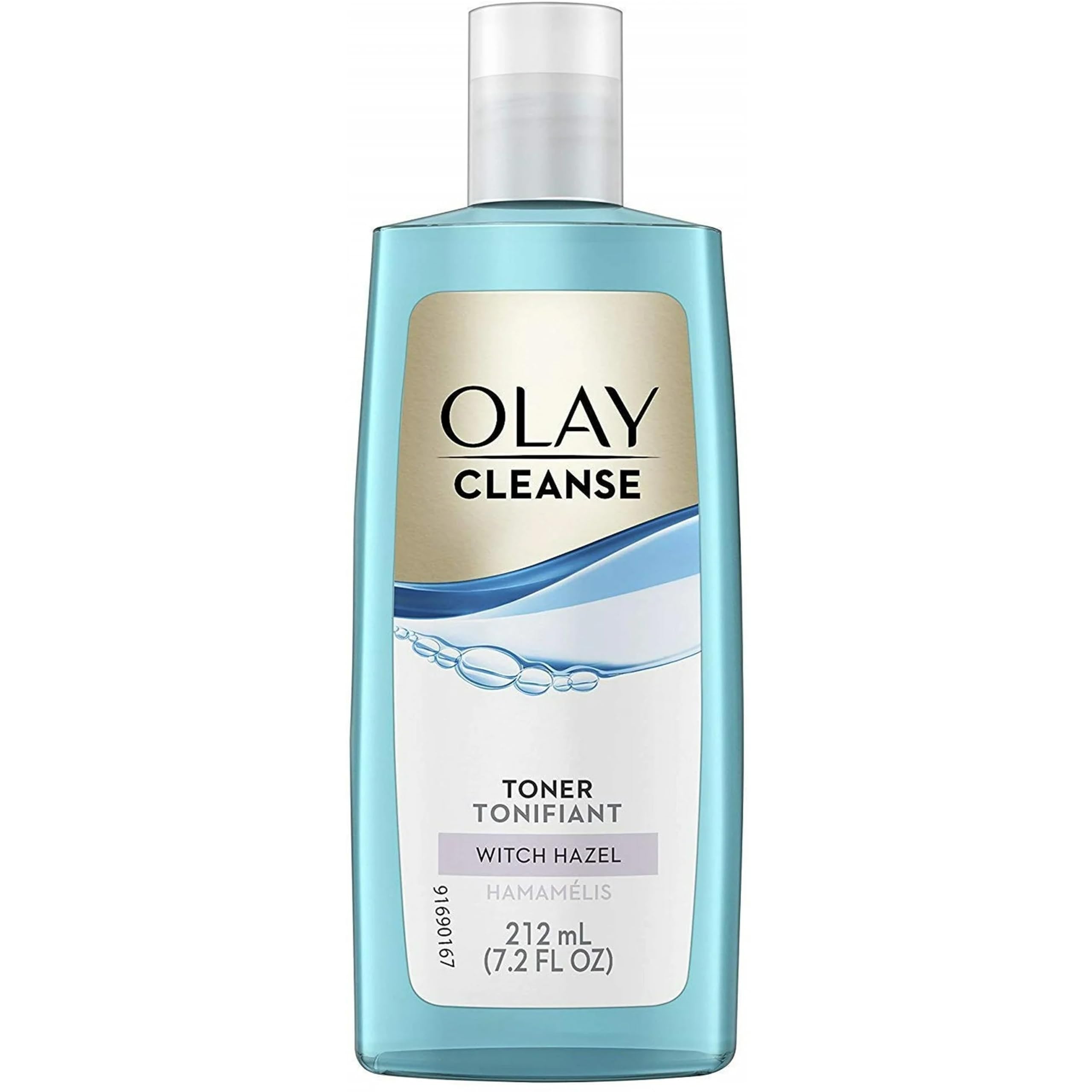 Olay back label detail highlighting ingredients and usage directions