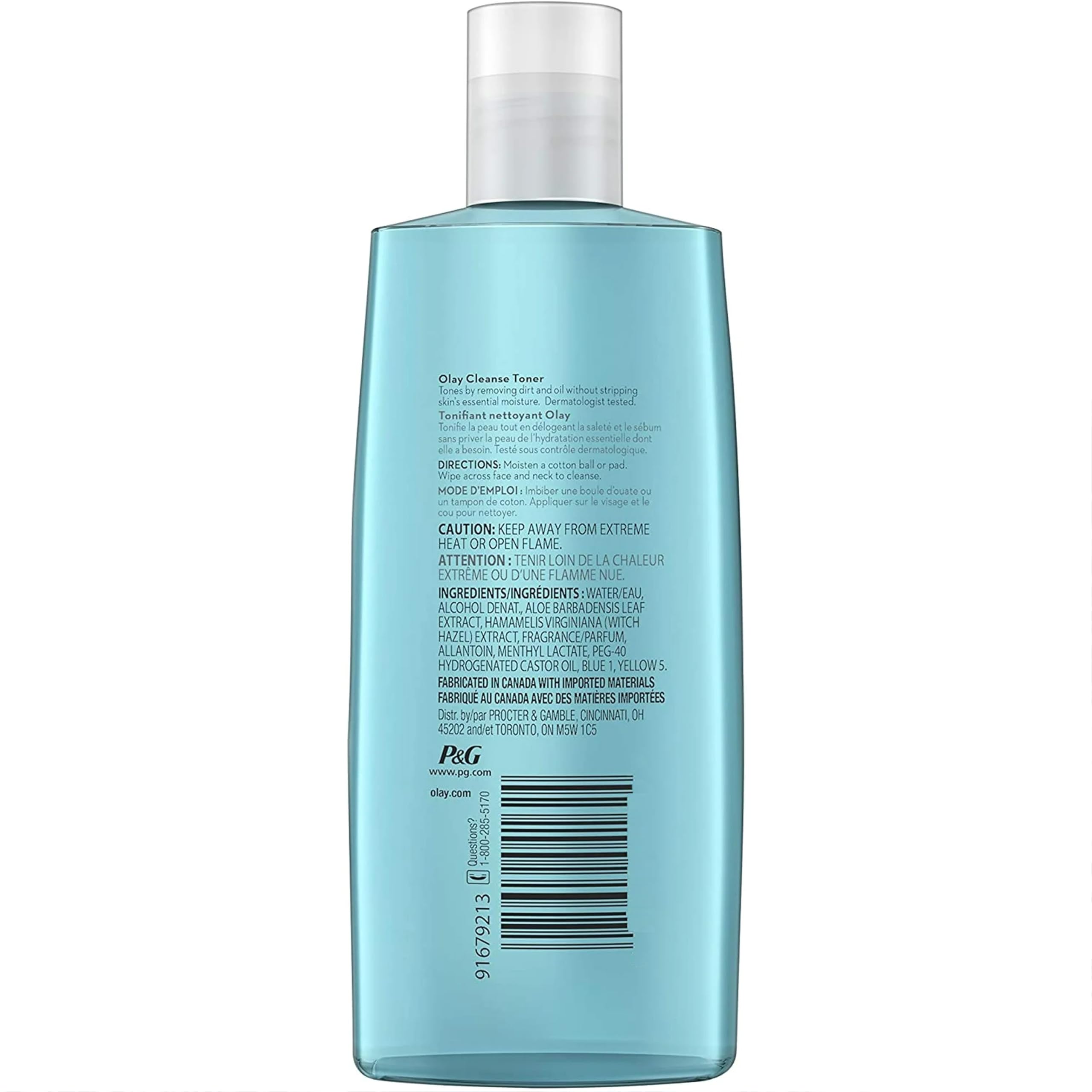 Olay close-up of witch hazel ingredient emphasizing natural astringent benefit