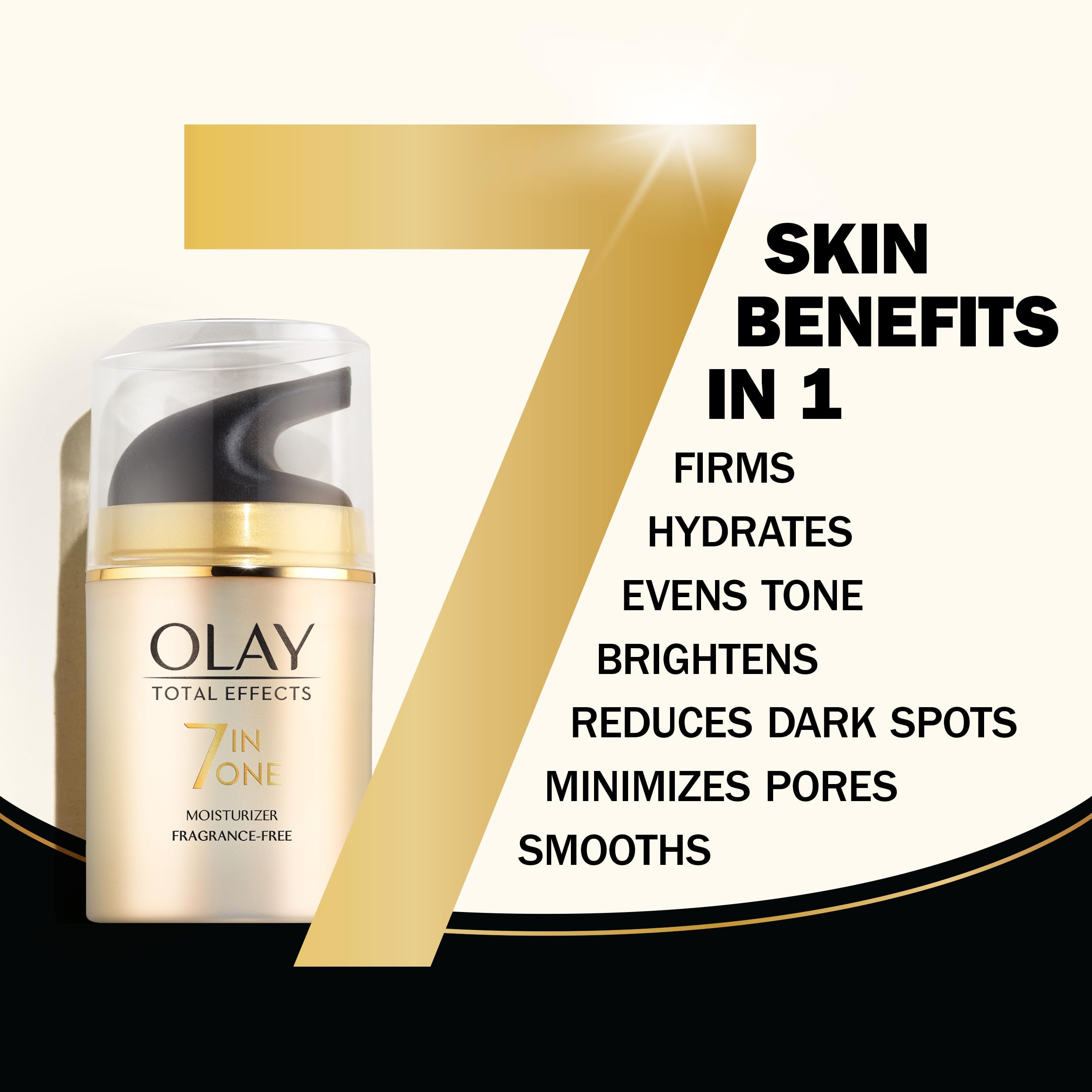 Olay Total Effects close-up texture highlighting creamy hydration