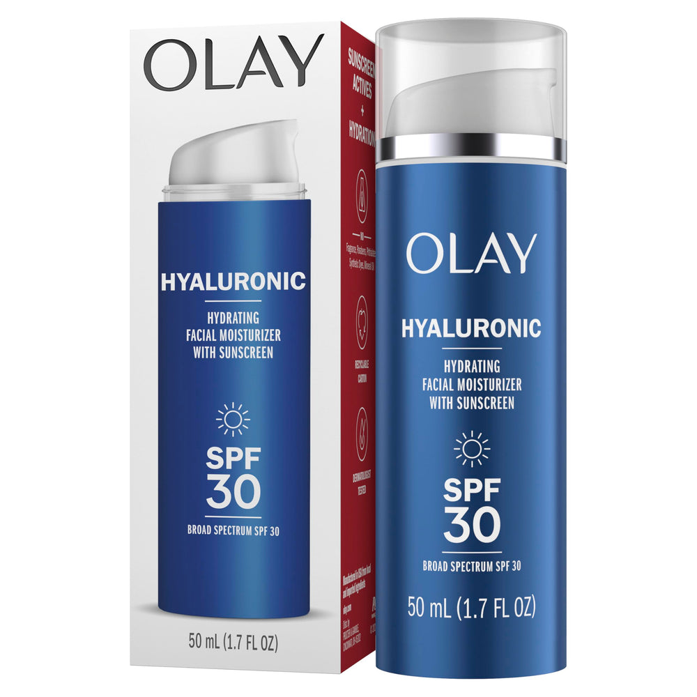 Olay used under foundation showing compatibility with makeup benefit