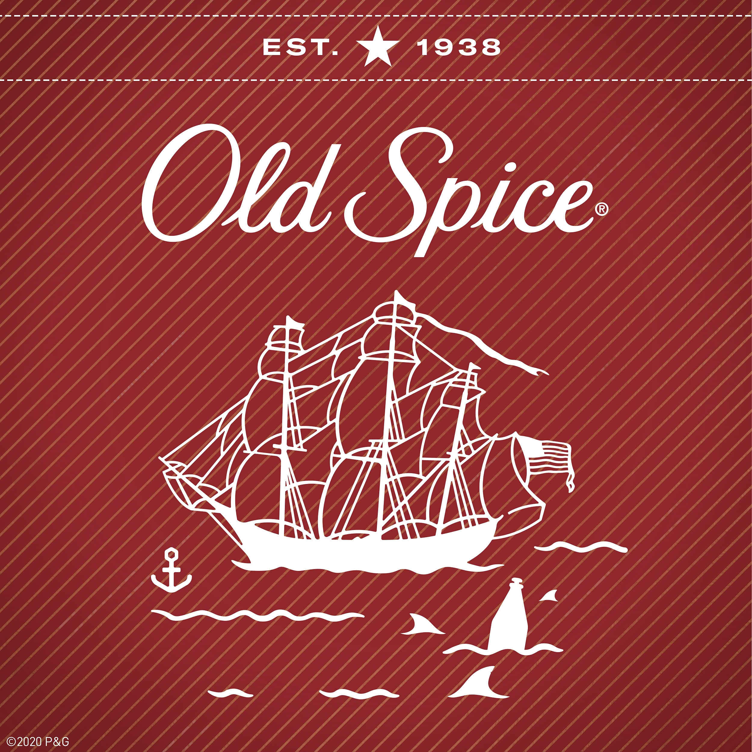 Old Spice Alpine cap detail showing secure closure and travel-ready benefit