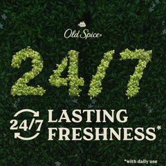 Old Spice Alpine stick texture close-up for smooth glide benefit