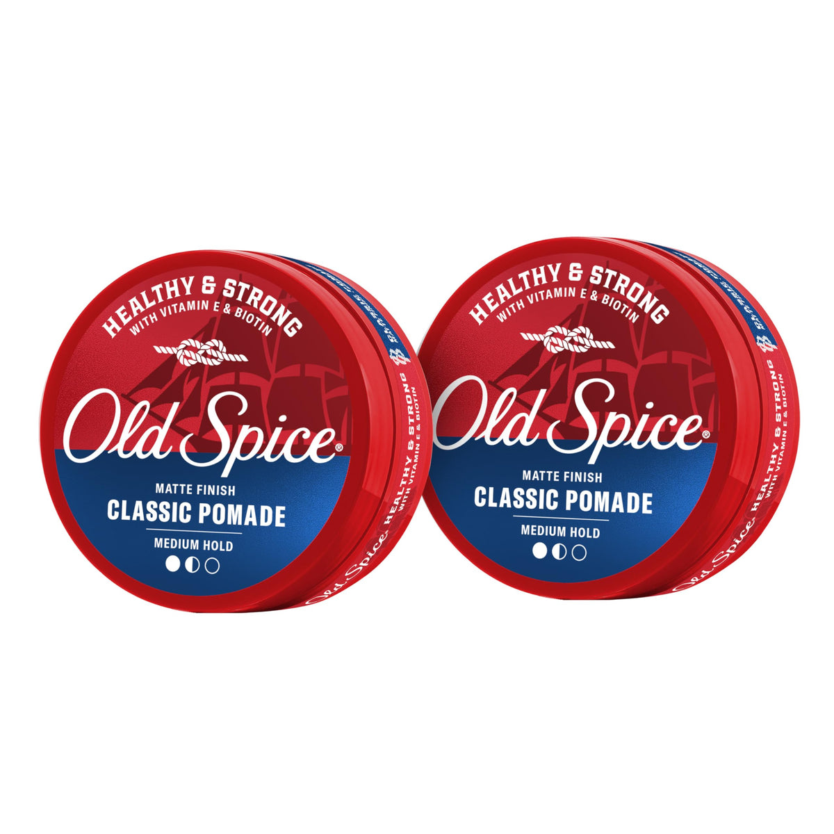 Old Spice front packaging showing product and clear labeling for easy recognition