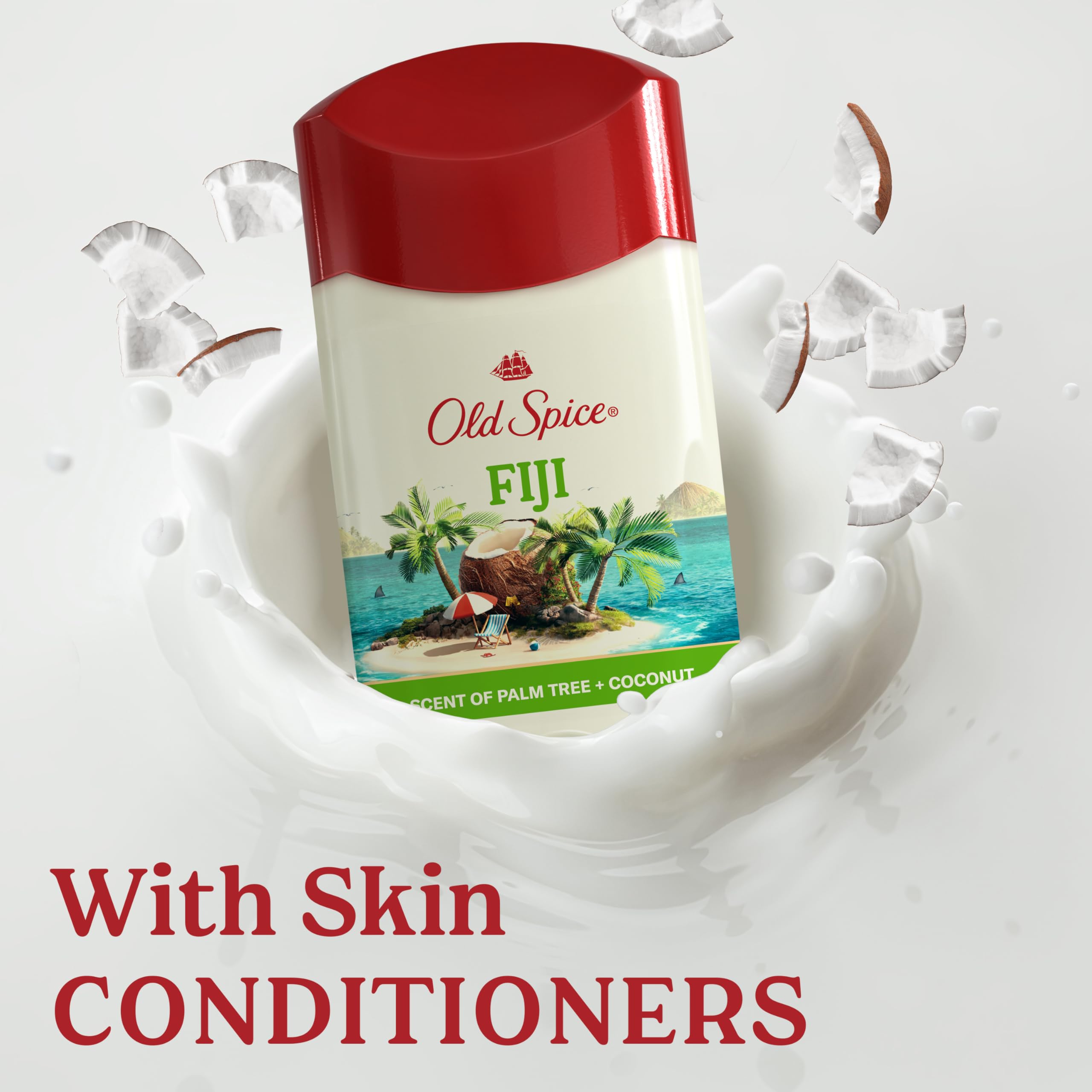 Old Spice Fiji in gym bag showing on-the-go freshness benefit