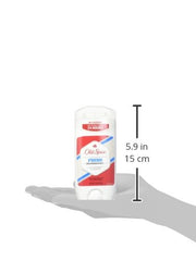 Old Spice stick in gym bag and travel setting, portable freshness on the go