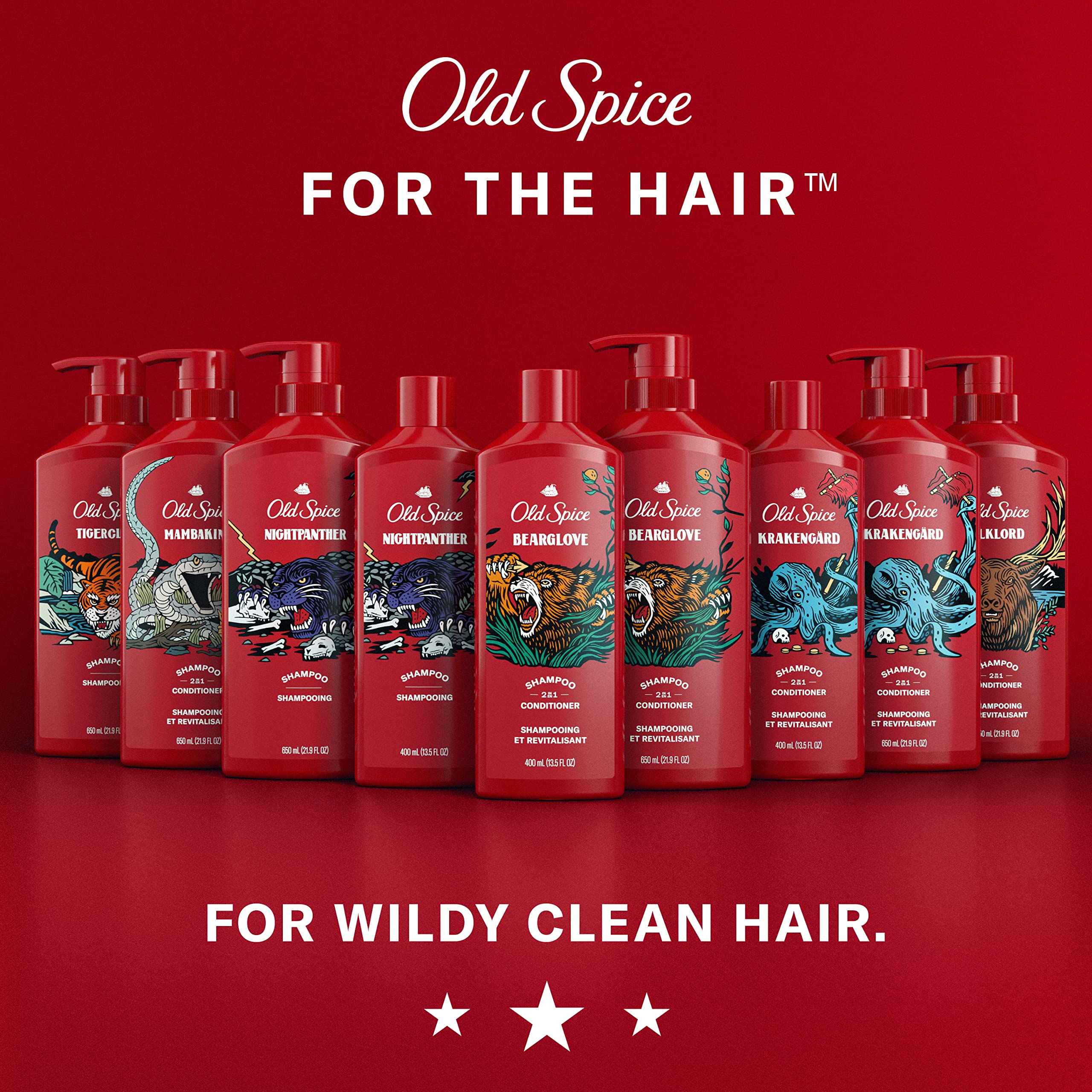 Old Spice Krakengard fragrance concept with citrus and wood notes
