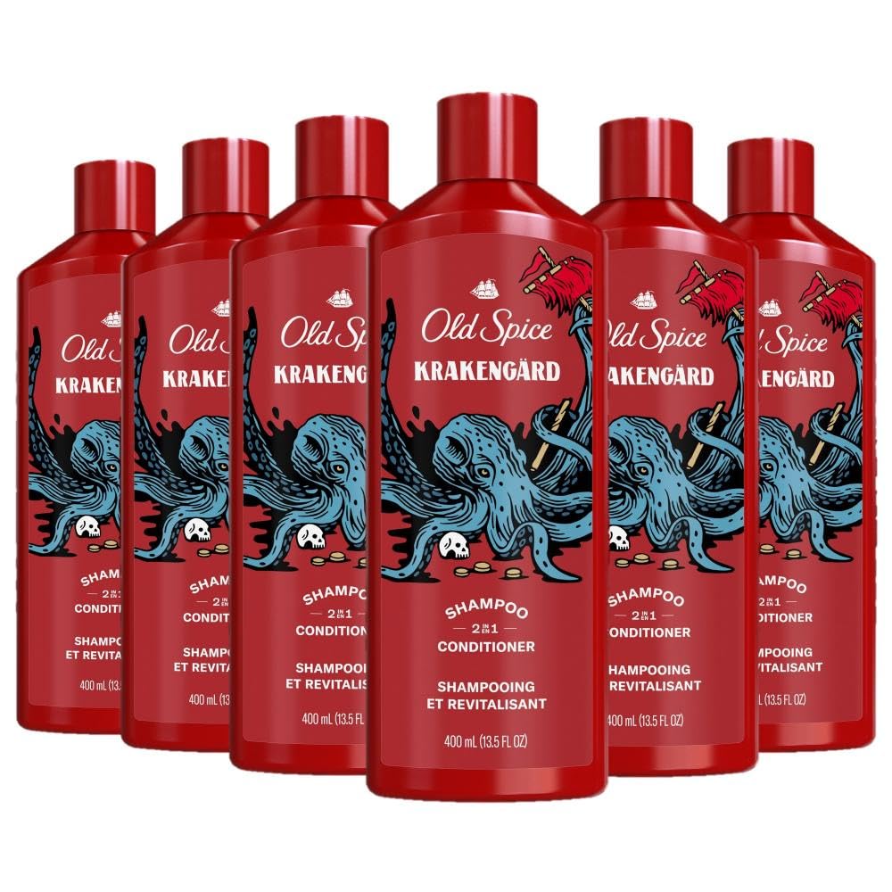 Old Spice Krakengard front packaging showing bold branding and size