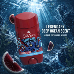 Old Spice Krakengard solid texture close-up illustrating smooth, invisible application