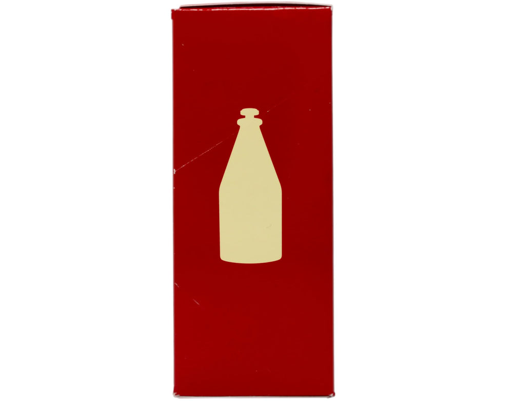 Old Spice label detail showing ingredients and 125 ml volume information