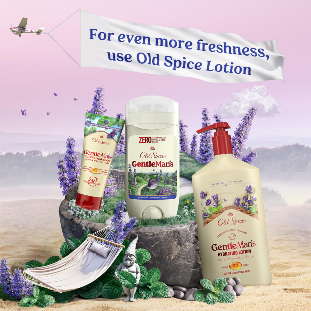 Old Spice used as part of a morning routine for confidence and lasting fresh benefit