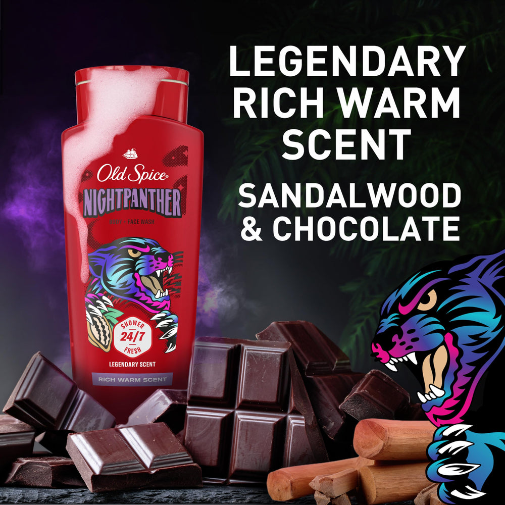 Old Spice NightPanther stored in family bathroom highlights multi-person convenience