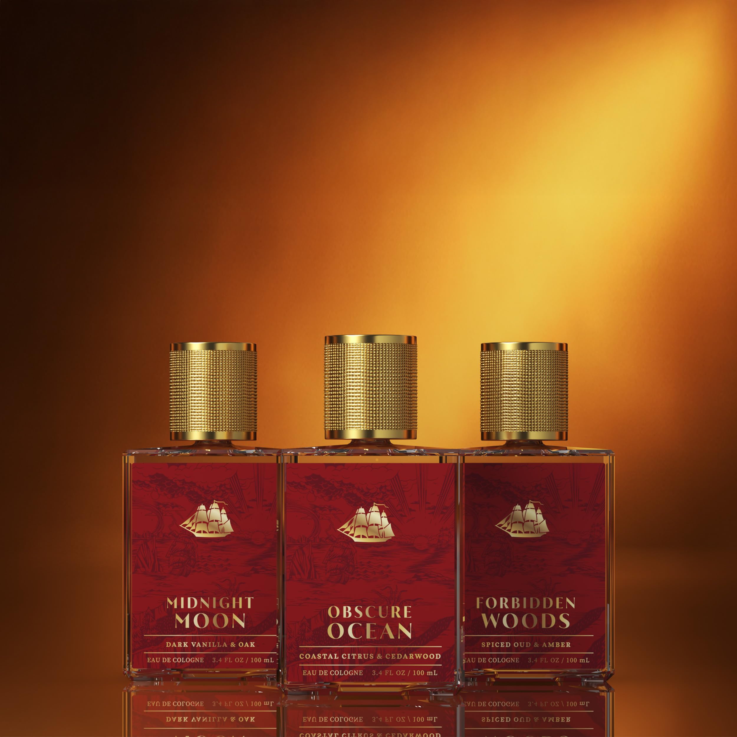 Old Spice bottle in travel pouch showing portability and on-the-go confidence