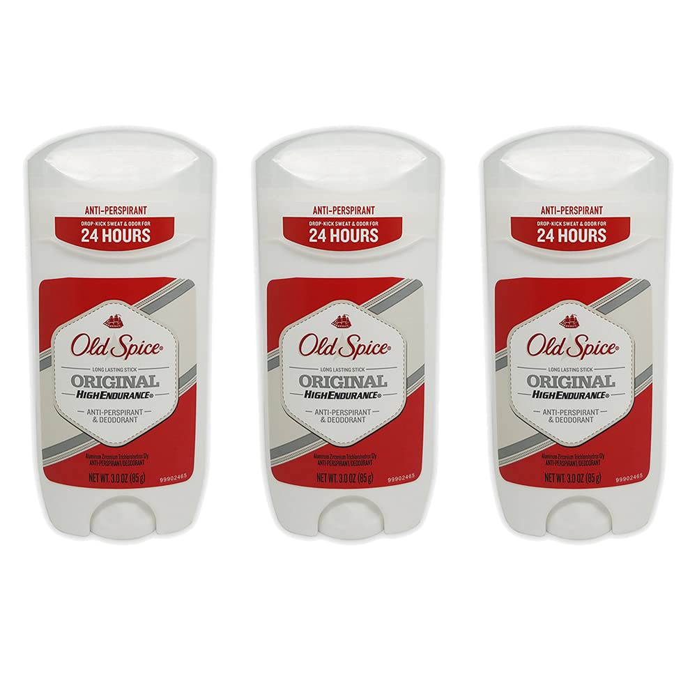 Old Spice front packaging showing brand and original scent for confident protection