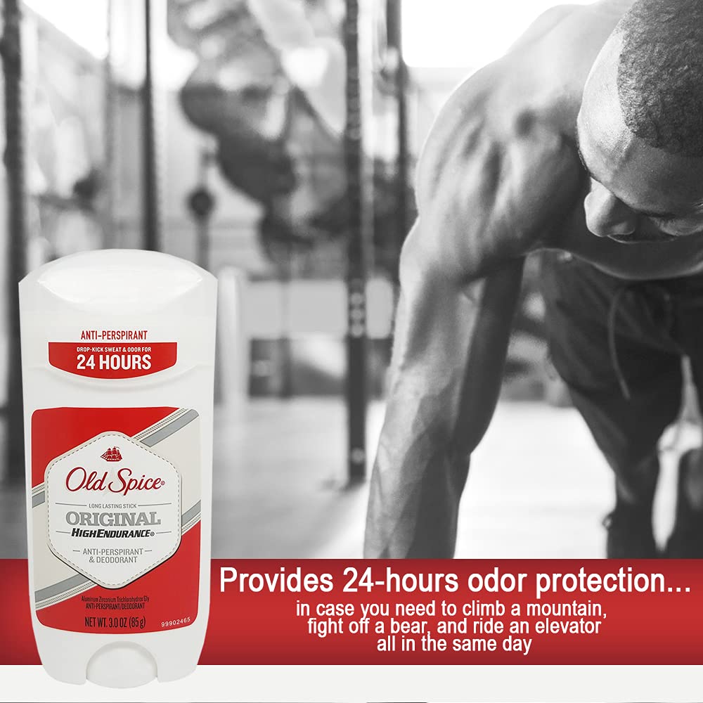 Man applying Old Spice underarm in lifestyle scene for long-lasting freshness
