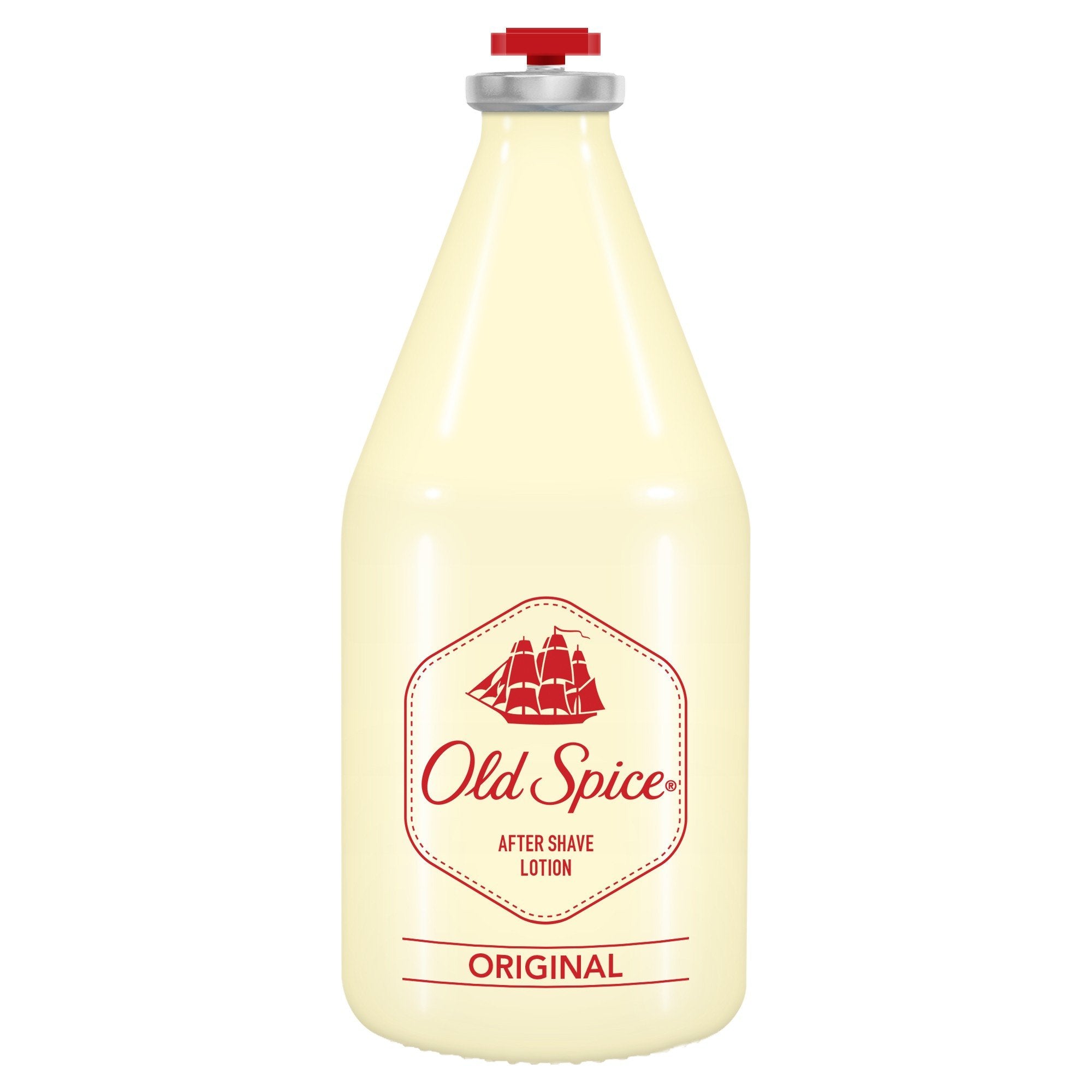 Man applying Old Spice after shave for a refreshing post-shave feeling