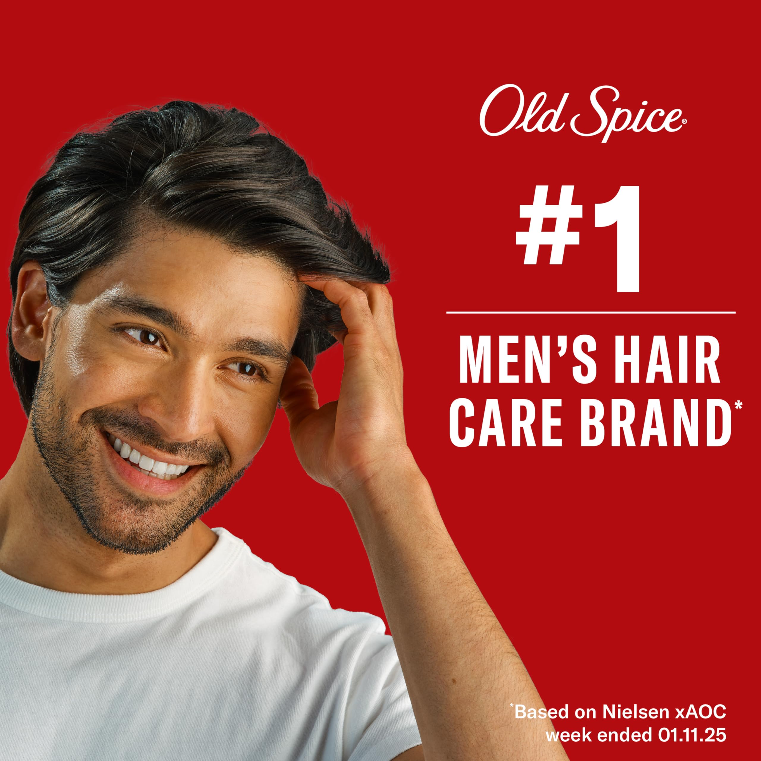 Old Spice twin pack flatlay showing two jars for value and consistent styling supply